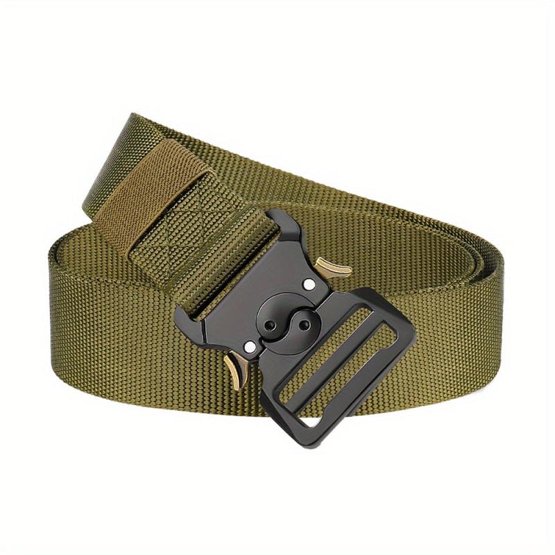Embroidered Sports Buckle Belt Tactical Belt Quick Release