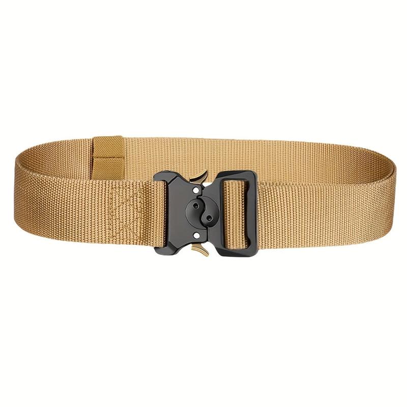 Embroidered Sports Buckle Belt Tactical Belt Quick Release