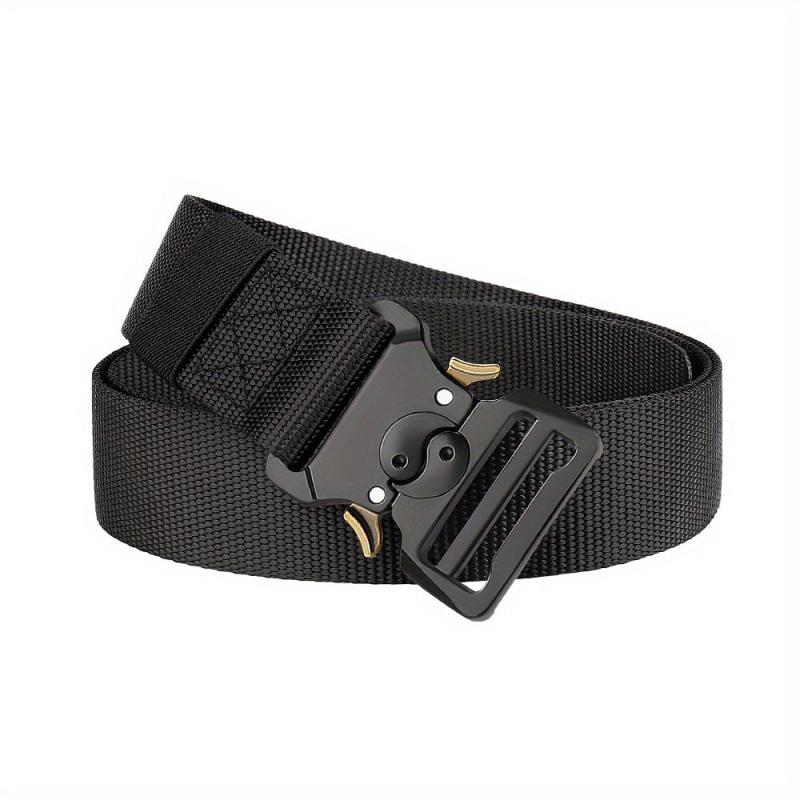 Embroidered Sports Buckle Belt Tactical Belt Quick Release