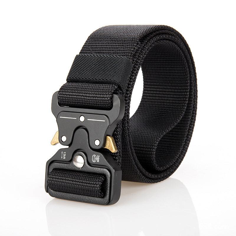 Men's Nylon Tactical Work Pants Canvas Belt