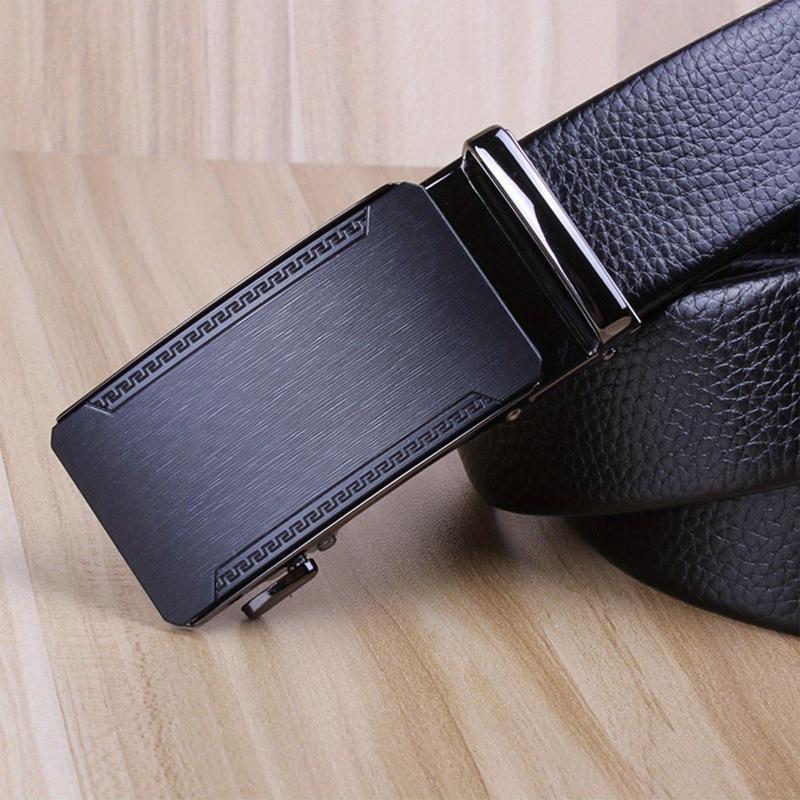 Two Layer Cowhide Leather Belt for Men