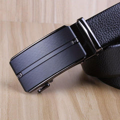 Two Layer Cowhide Leather Belt for Men