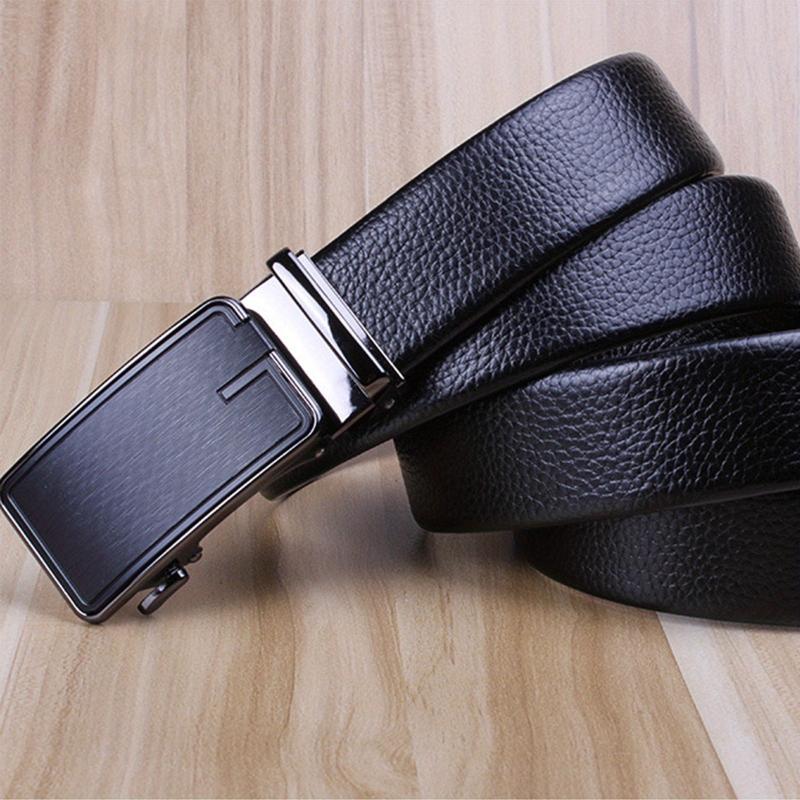Two Layer Cowhide Leather Belt for Men