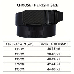 Rivet Automatic Buckle Alloy Belt Casual Adjustable Belt For Men