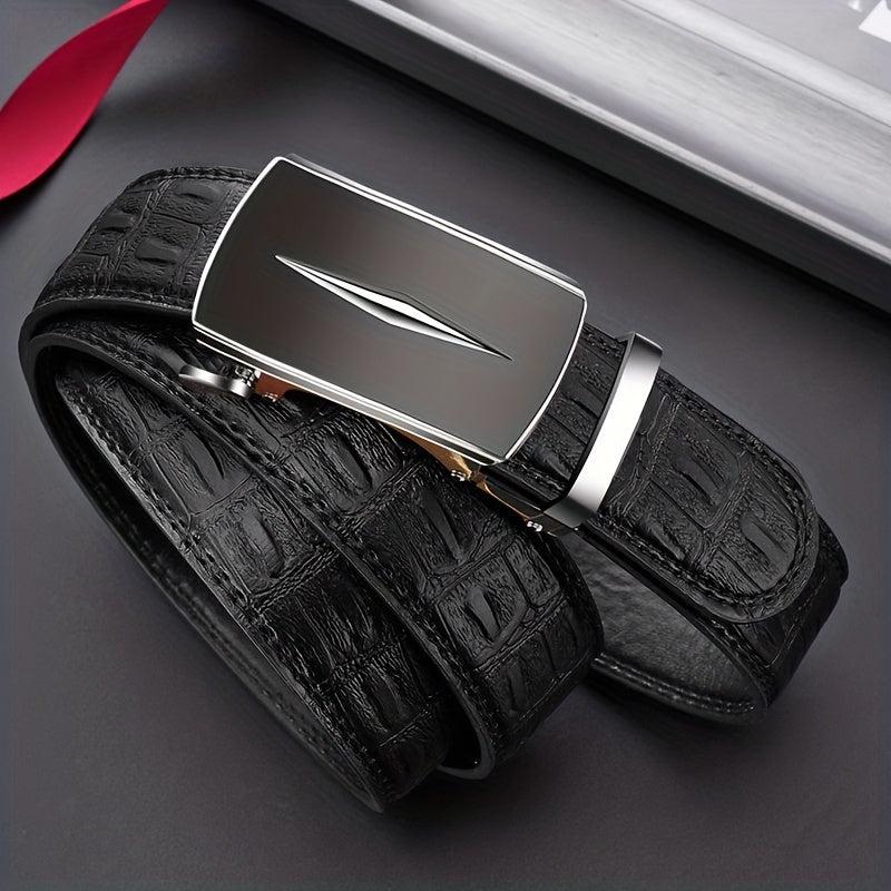 Men's Auto Buckle Belt Business Accessory