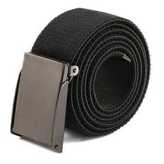 Elastic Stretchy Buckle Flap Cut To Fit Canvas Belt