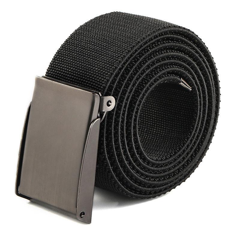 Elastic Stretchy Buckle Flap Cut To Fit Canvas Belt