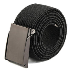 Elastic Stretchy Buckle Flap Cut To Fit Canvas Belt