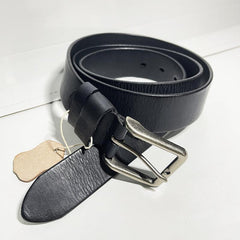 Men's Funky Leather Belt with Removable Buckle