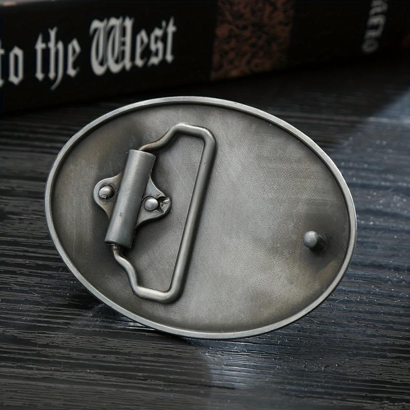 Mining Worker Belt Buckle Retro Casual Belt Buckle