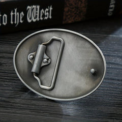 Mining Worker Belt Buckle Retro Casual Belt Buckle