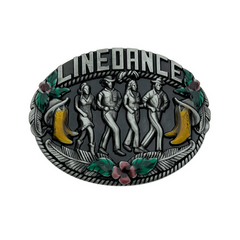 Antique Electroplated Belt Buckle For Men Western Cowboy Punk Hip Hop