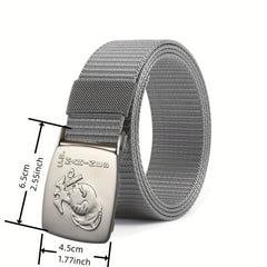 Men's Tactical Nylon Belt with Quick Release Buckle