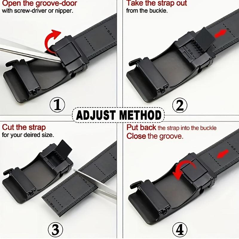 Men's Leather Belt Decorative Accessories for Pants Jeans