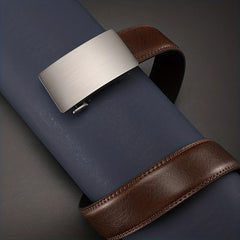 Men's Leather Belt Decorative Accessories for Pants Jeans
