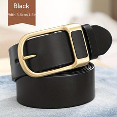 Men's PU Leather Buckle Belt Decorative Belt Husband Boyfriends Birthday