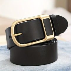 Men's PU Leather Buckle Belt Decorative Belt Husband Boyfriends Birthday
