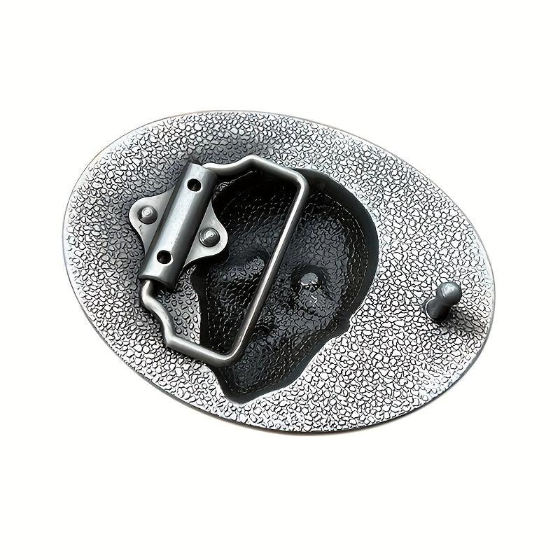 Retro Ghost Head Alloy Belt Buckle - Men's Pants Belt Buckle