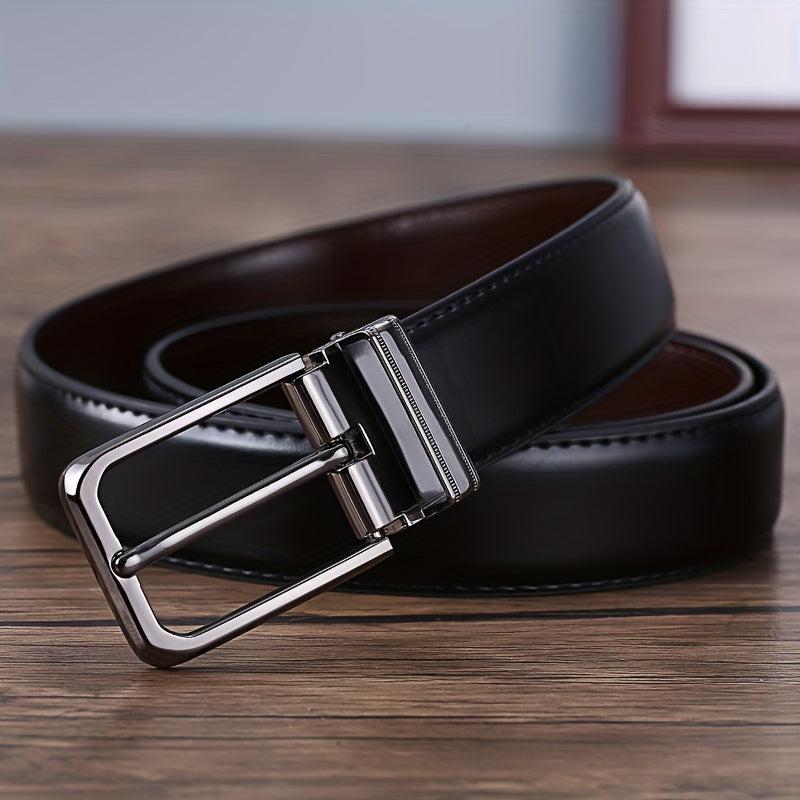 Men's Leather Business Belt Belts for Jeans Pants