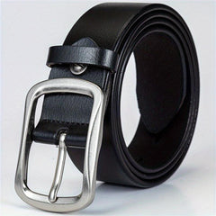 Men's Leather Belt for Jeans Pants Casual Party Holiday