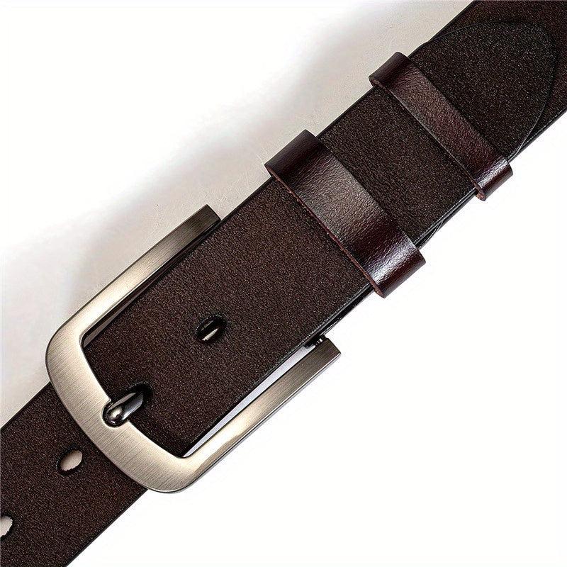 Men's Leather Belt for Jeans Pants Casual Party Holiday
