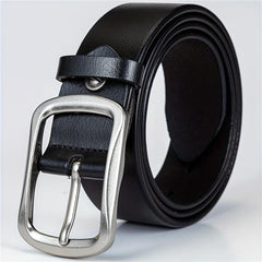 Men's Leather Belt for Jeans Pants Casual Party Holiday