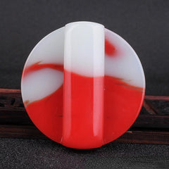 Men's Jade Tiger Belt Buckle Chicken Blood Stone Red