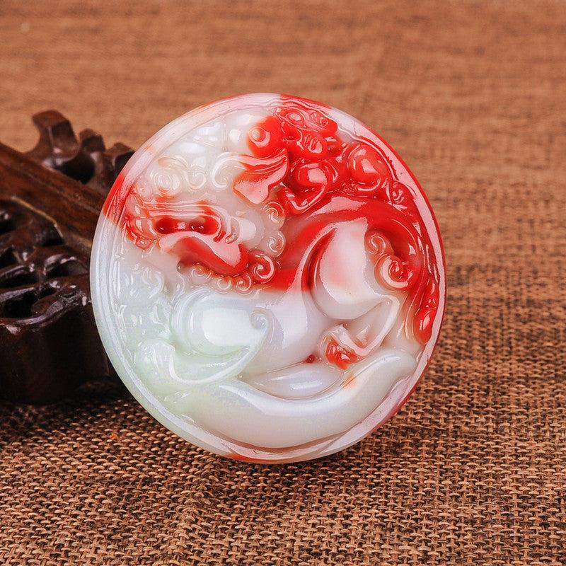 Men's Chicken Blood Stone Belt Buckle