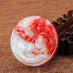 Men's Chicken Blood Stone Belt Buckle