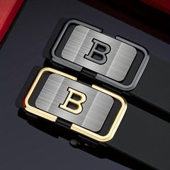 Casual Men's Belt With Toothless B Buckle High Alloy Length 47 2441inch