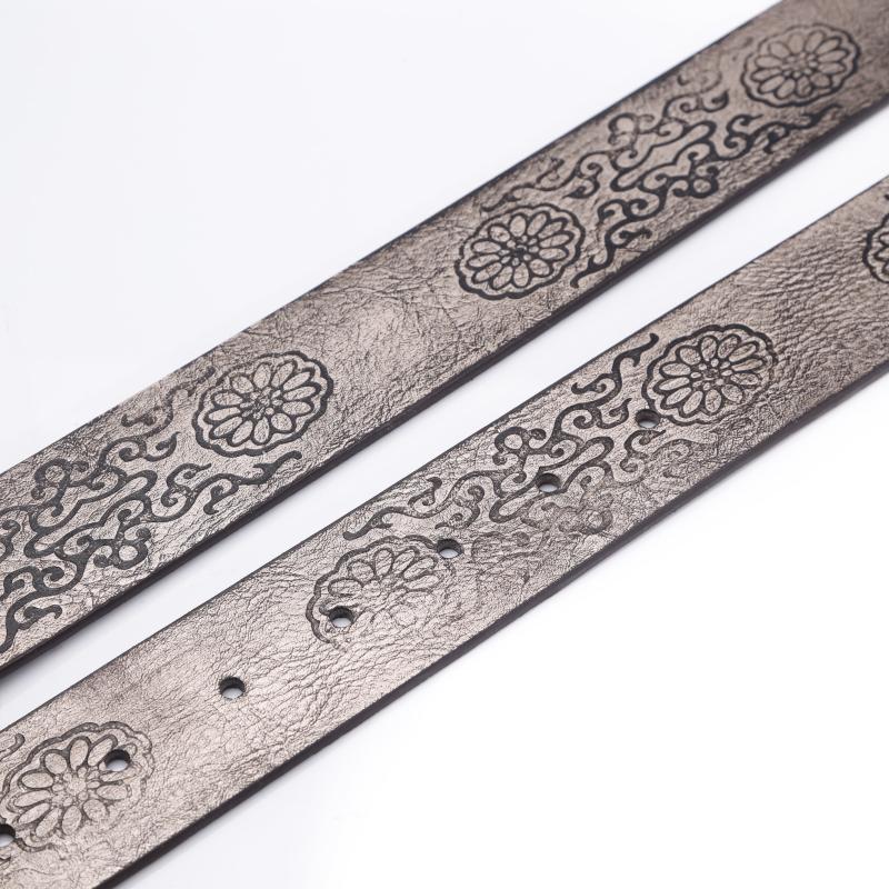 Men's Bee Trees Pattern Business Belt