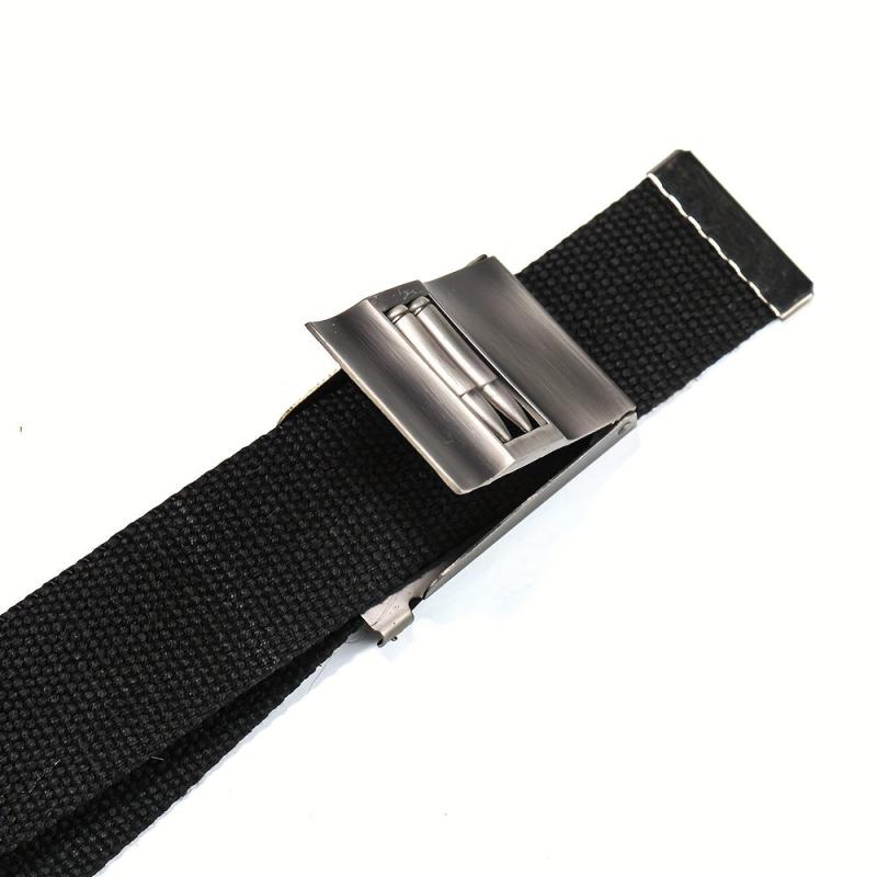 Sports Casual Leather Belt Alloy Automatic Buckle