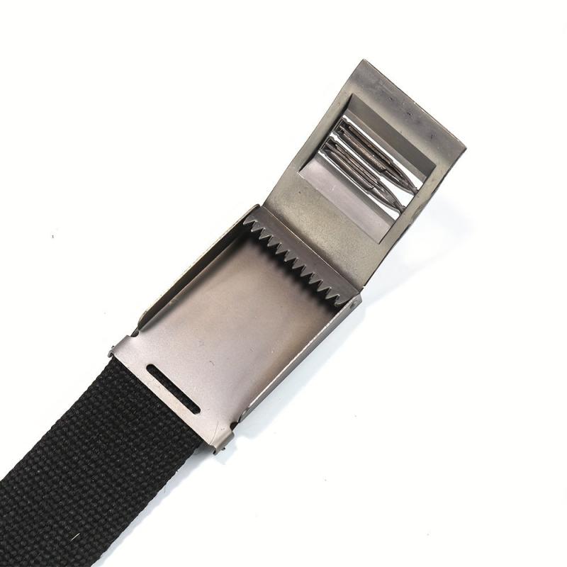 Sports Casual Leather Belt Alloy Automatic Buckle