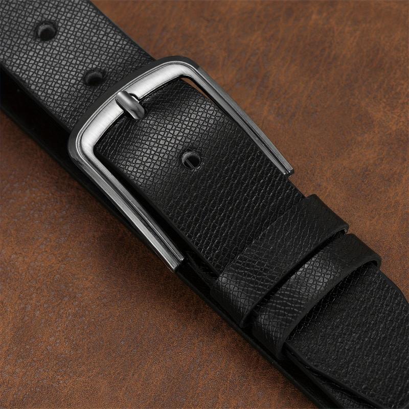 Men's Belt For Dress And Casual Pants Jeans Waist Strap Waistband