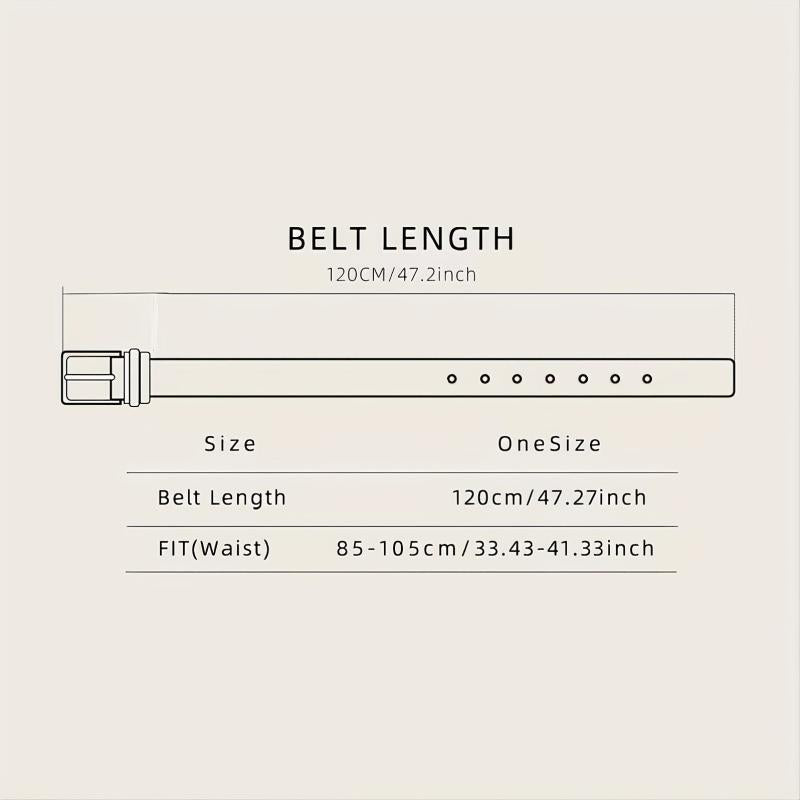 Men's Rhinestone PU Leather Belt for Holiday Party