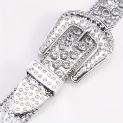 Men's Rhinestone Hip Hop Belt for Pants
