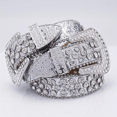 Men's Rhinestone Hip Hop Belt for Pants