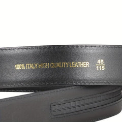 Men's Leather Belt Automatic Buckle Waist Strap