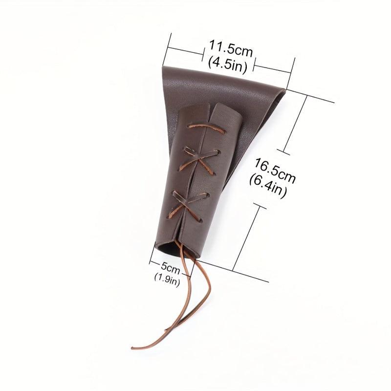 Medieval Knights Cosplay Accessories Set: Belt, Wristband, Sword Cover, Bottle