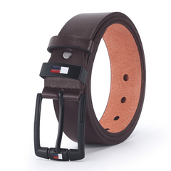 Men's PU Leather Square Buckle Business Leisure Belts