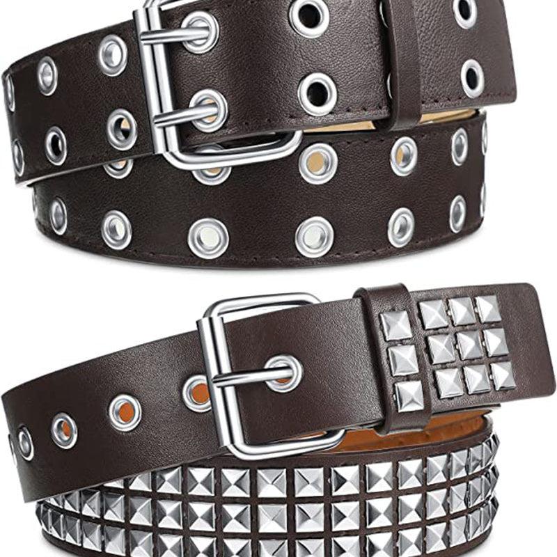 Men's Stud Belt Buckle for Jeans Pants