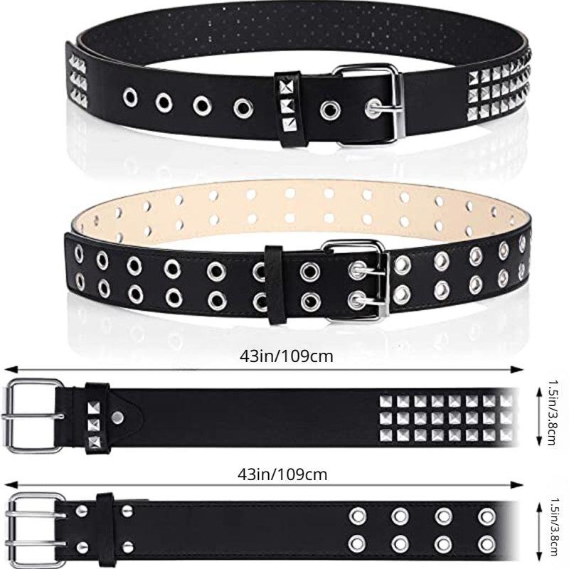Men's Stud Belt Buckle for Jeans Pants
