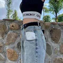 Men's Casual Invisible Belt Decorative Accessories for Pants Jeans