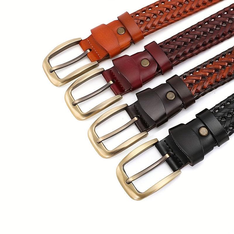 Casual Braided Belt For Men Decorative Accessories