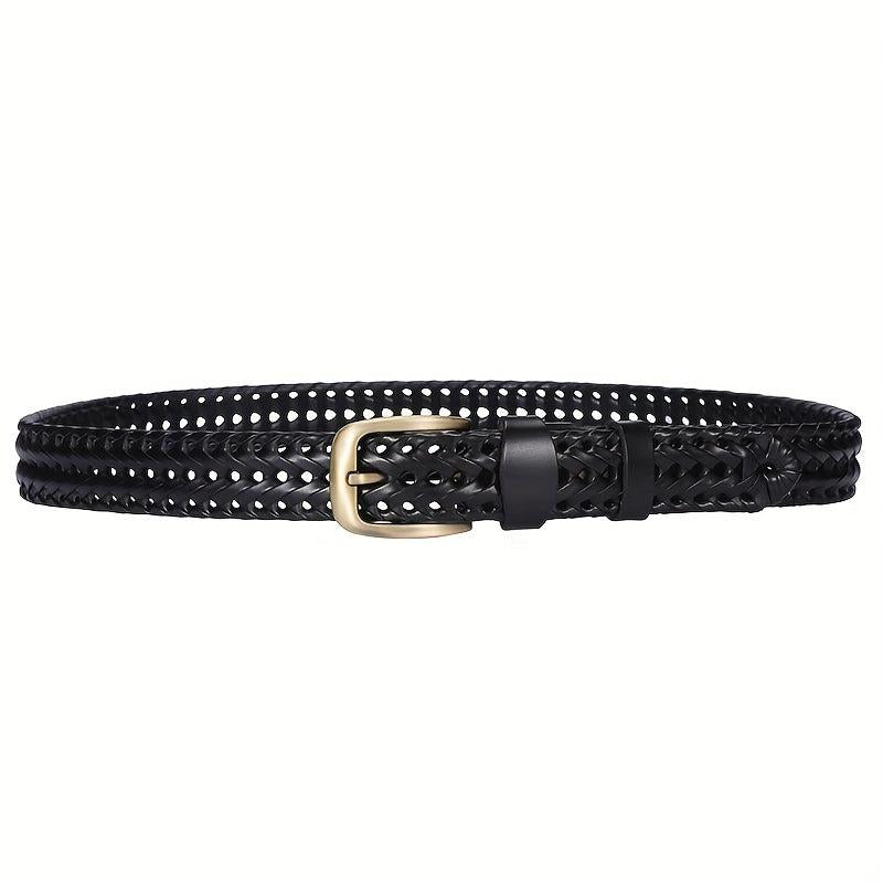 Casual Braided Belt For Men Decorative Accessories