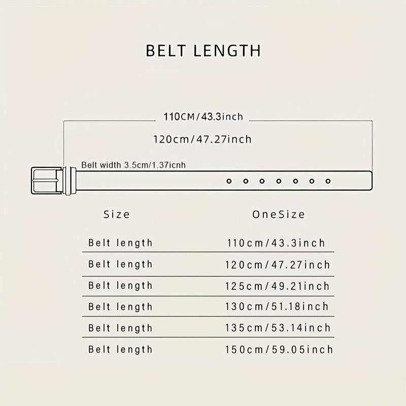Casual Braided Belt For Men Decorative Accessories