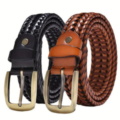 Casual Braided Belt For Men Decorative Accessories