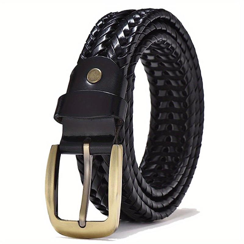 Casual Braided Belt For Men Decorative Accessories