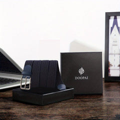 Elastic Woven Belt For Men Braided Belt Jeans Pants Decorative Accessories