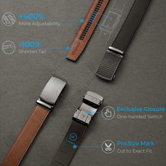 Casual Business Men's Belts Pants Accessories Gift